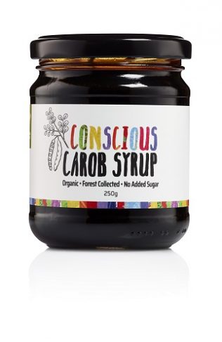 conscious carob syrup 250 g small